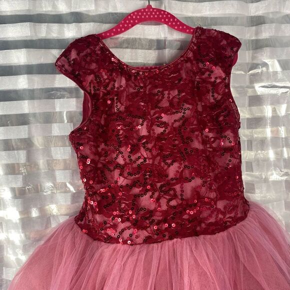 Revolution Pink Sequin/Tulle Dance Outfit - Picture 2 of 7